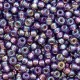 Miyuki seed beads 8/0 - Silverlined ab amethyst 8-1024